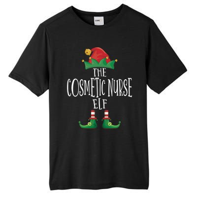 Cosmetic Nurse Elf Family Matching Christmas Pajamas Gift Tall Fusion ChromaSoft Performance T-Shirt