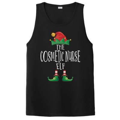 Cosmetic Nurse Elf Family Matching Christmas Pajamas Gift PosiCharge Competitor Tank