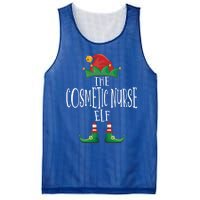 Cosmetic Nurse Elf Family Matching Christmas Pajamas Gift Mesh Reversible Basketball Jersey Tank