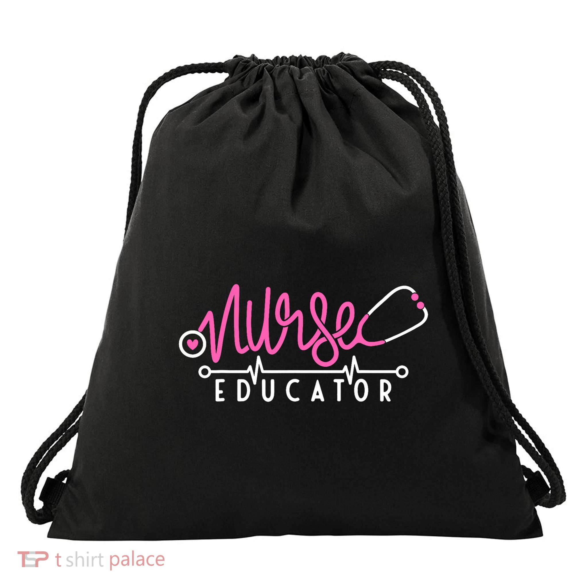 Certified Nurse Educator Cne Nursing School Instructor Drawstring Bag