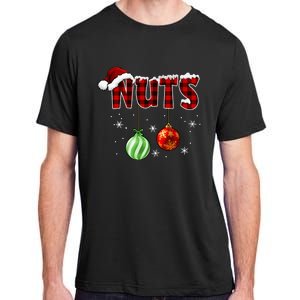 Chest Nuts Funny Matching Chestnuts Christmas Couples Nuts Adult ChromaSoft Performance T-Shirt