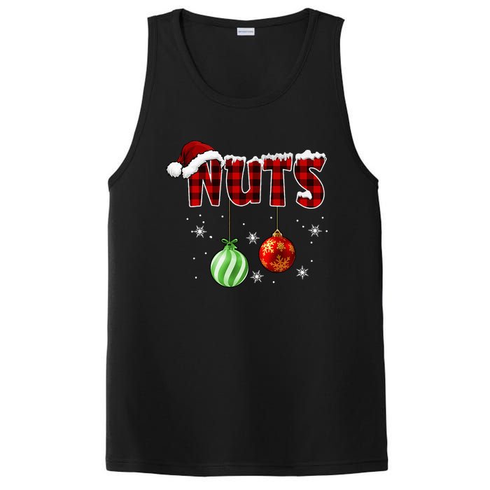 Chest Nuts Funny Matching Chestnuts Christmas Couples Nuts PosiCharge Competitor Tank