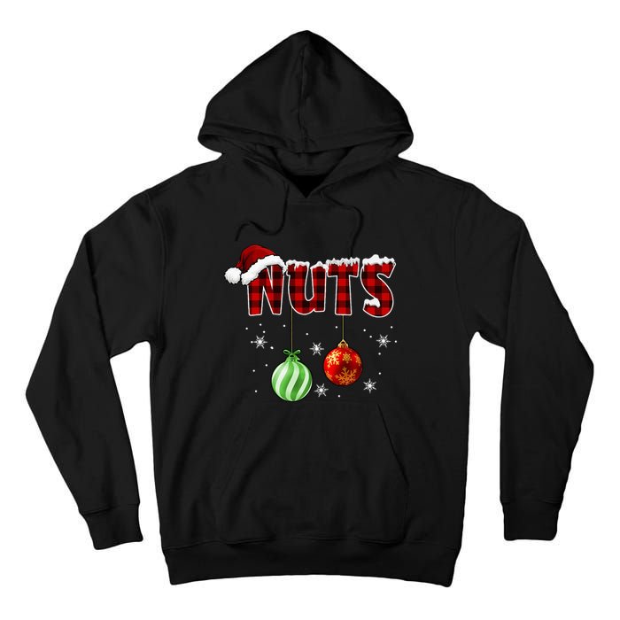 Chest Nuts Funny Matching Chestnuts Christmas Couples Nuts Tall Hoodie