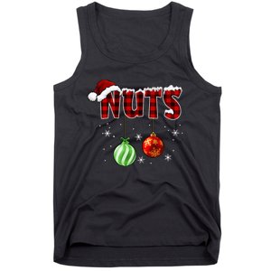 Chest Nuts Funny Matching Chestnuts Christmas Couples Nuts Tank Top