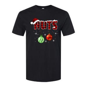 Chest Nuts Funny Matching Chestnuts Christmas Couples Nuts Softstyle CVC T-Shirt