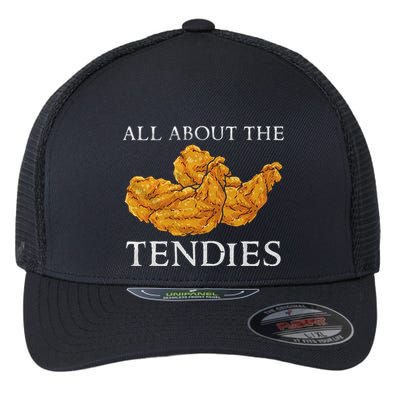 Chicken Nugget Funny Food Flexfit Unipanel Trucker Cap