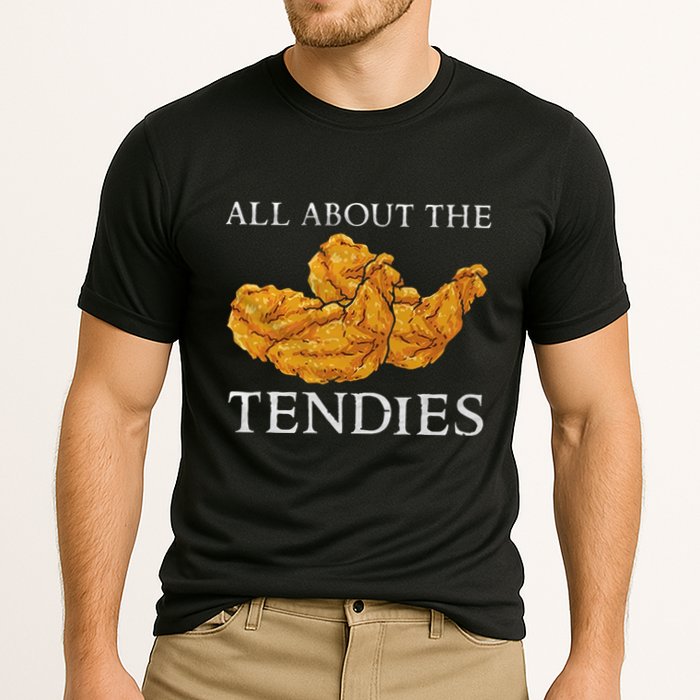 Chicken Nugget Funny Food Performance Shirt