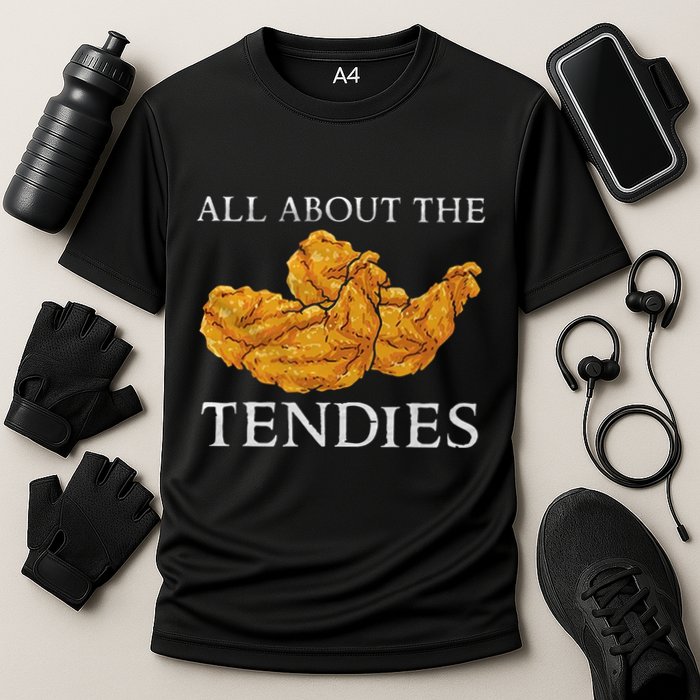 Chicken Nugget Funny Food Performance Shirt