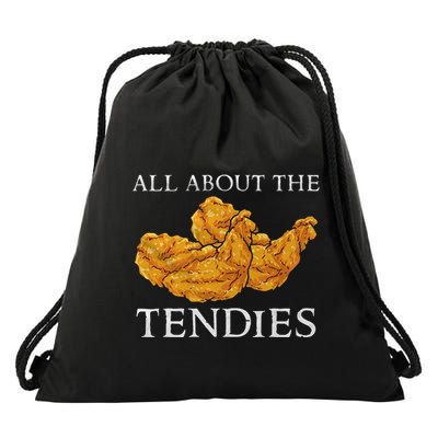 Chicken Nugget Funny Food Drawstring Bag