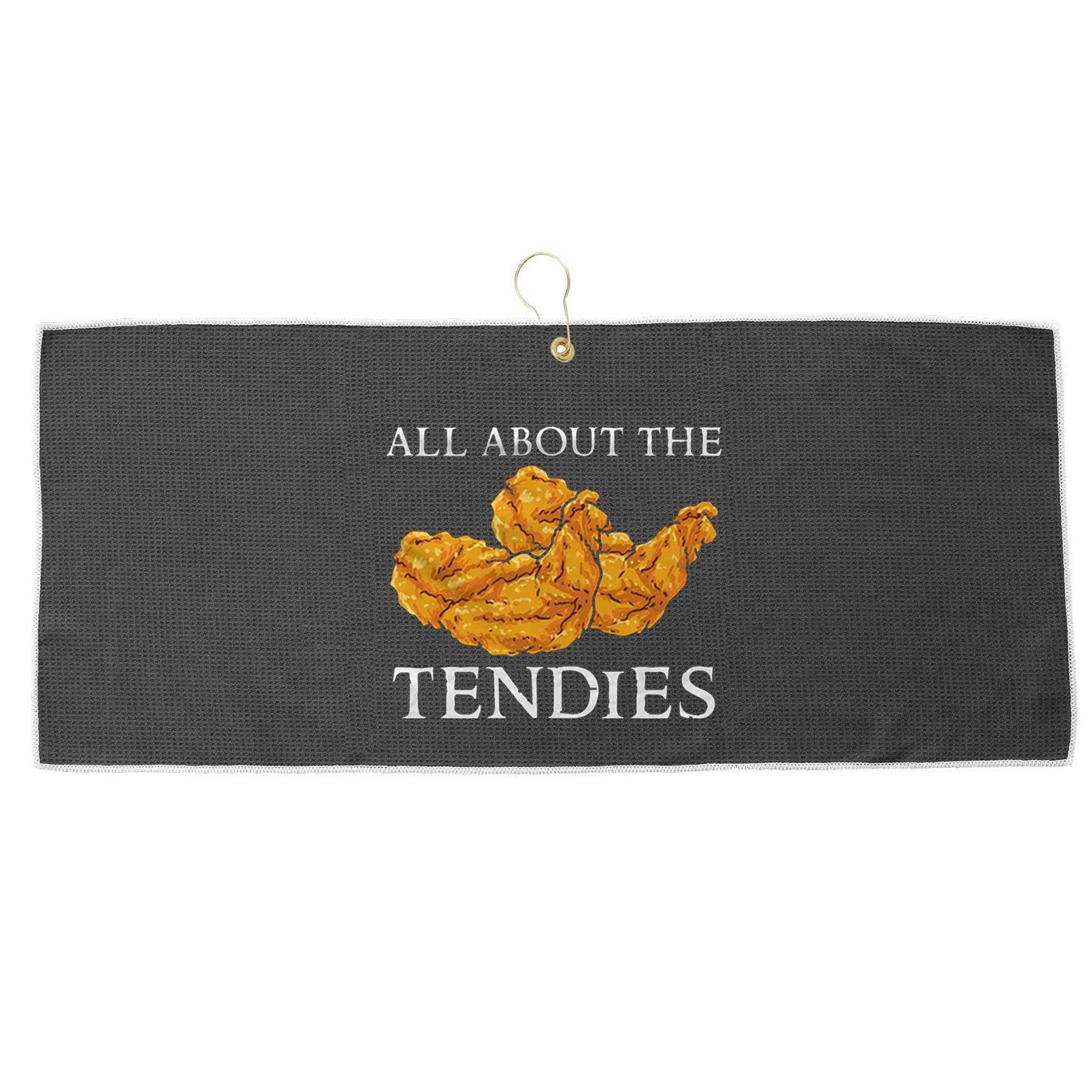 Chicken Nugget Funny Food Large Microfiber Waffle Golf Towel