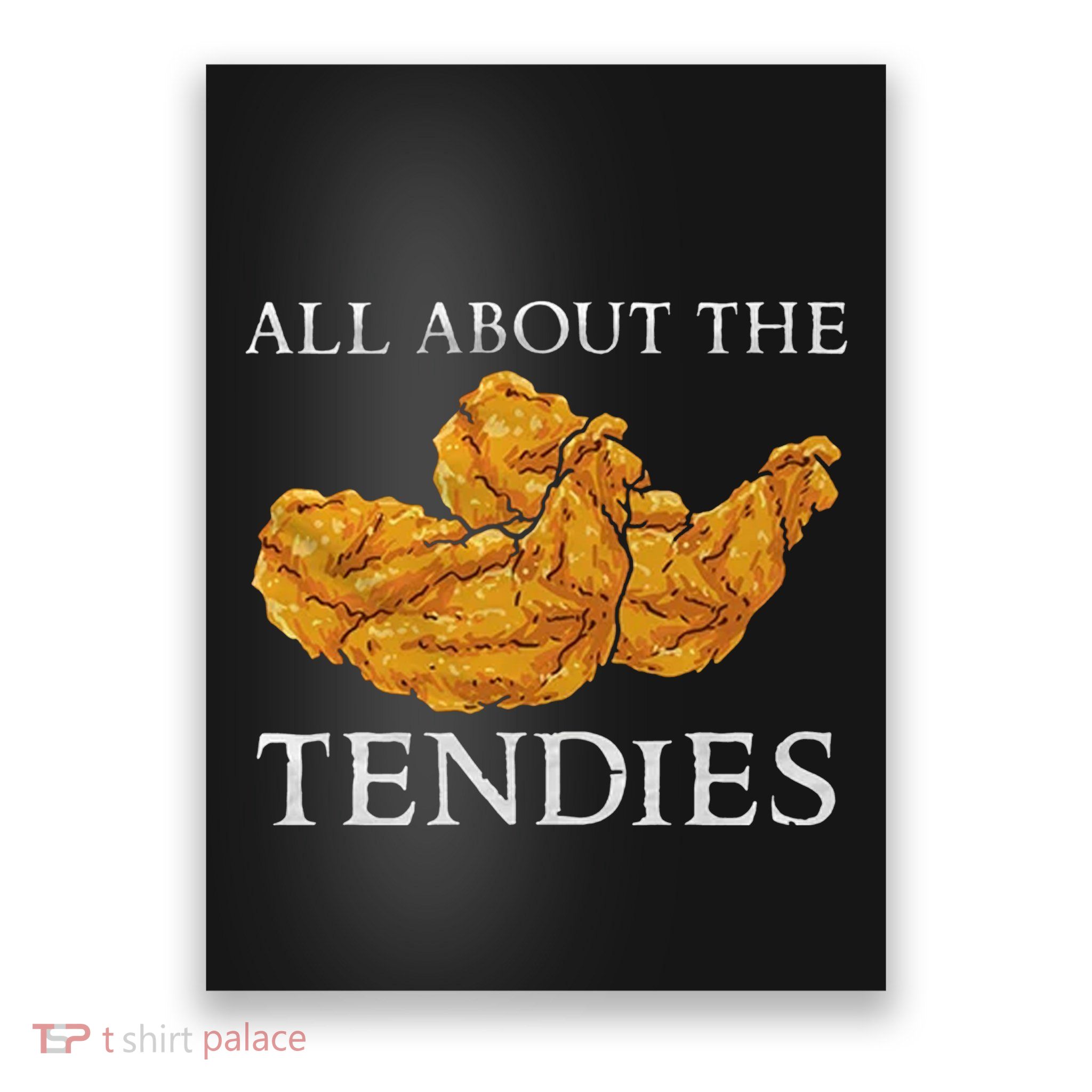 Chicken Nugget Funny Food Poster
