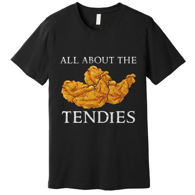 Chicken Nugget Funny Food Premium T-Shirt