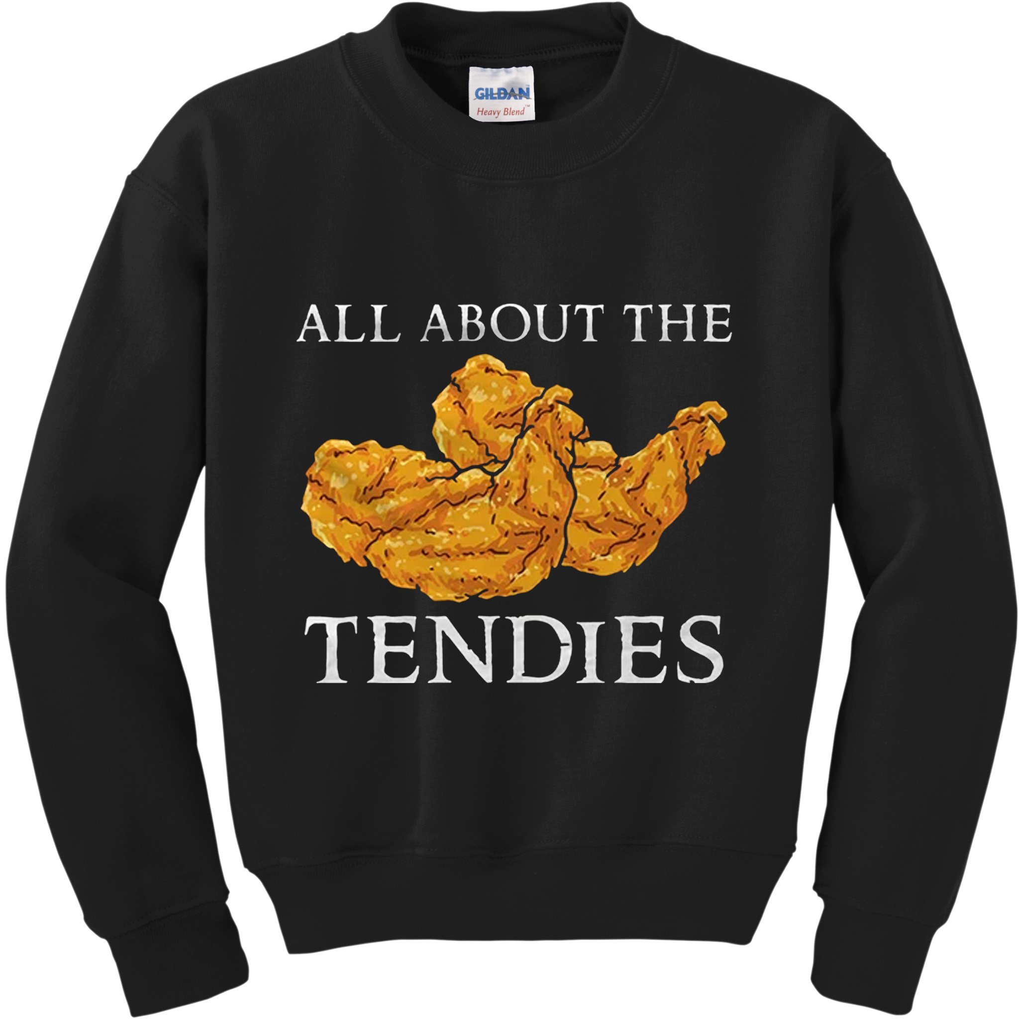 Chicken Nugget Funny Food Kids Sweatshirt