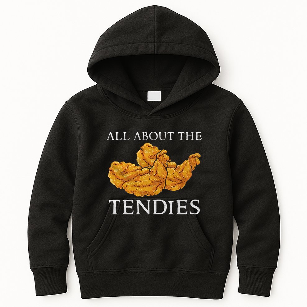 Chicken Nugget Funny Food Kids Hoodie