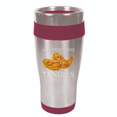 Chicken Nugget Funny Food 16oz Travel Tumbler