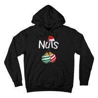 Chest Nuts Funny Matching Chestnuts Christmas Couples Nuts Hoodie