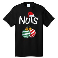 Chest Nuts Funny Matching Chestnuts Christmas Couples Nuts Tall T-Shirt