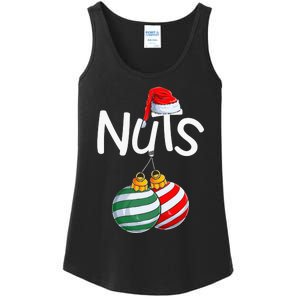 Chest Nuts Funny Matching Chestnuts Christmas Couples Nuts Ladies Essential Tank