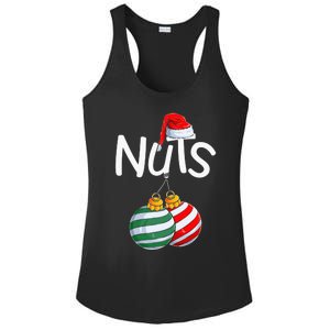 Chest Nuts Funny Matching Chestnuts Christmas Couples Nuts Ladies PosiCharge Competitor Racerback Tank