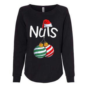 Chest Nuts Funny Matching Chestnuts Christmas Couples Nuts Womens California Wash Sweatshirt