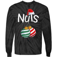 Chest Nuts Funny Matching Chestnuts Christmas Couples Nuts Tie-Dye Long Sleeve Shirt