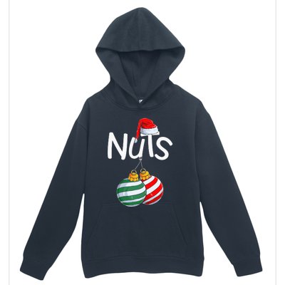 Chest Nuts Funny Matching Chestnuts Christmas Couples Nuts Urban Pullover Hoodie