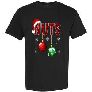 Chest Nuts Funny Matching Chestnuts Christmas Couples Nuts Garment-Dyed Heavyweight T-Shirt