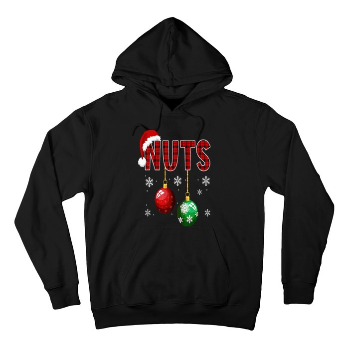 Chest Nuts Funny Matching Chestnuts Christmas Couples Nuts Hoodie