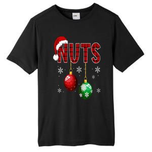 Chest Nuts Funny Matching Chestnuts Christmas Couples Nuts Tall Fusion ChromaSoft Performance T-Shirt