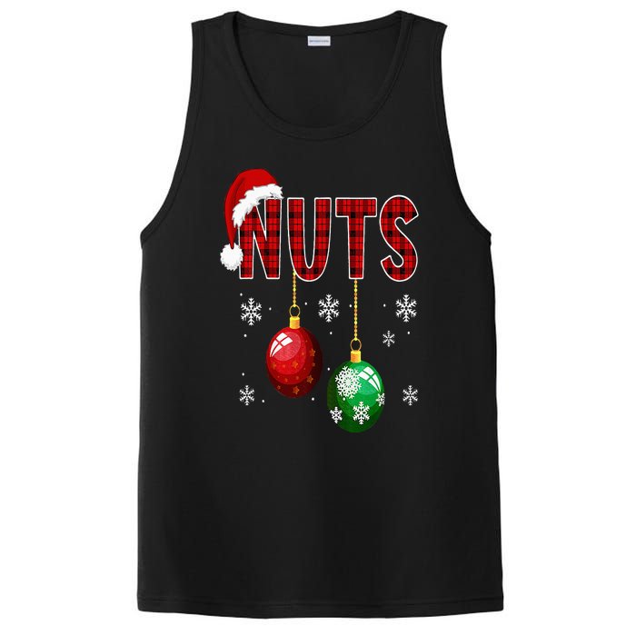 Chest Nuts Funny Matching Chestnuts Christmas Couples Nuts PosiCharge Competitor Tank