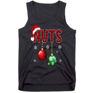 Chest Nuts Funny Matching Chestnuts Christmas Couples Nuts Tank Top