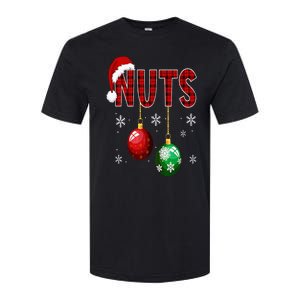 Chest Nuts Funny Matching Chestnuts Christmas Couples Nuts Softstyle CVC T-Shirt