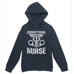 Correctional Nurse Funny Nursing Gift Urban Pullover Hoodie