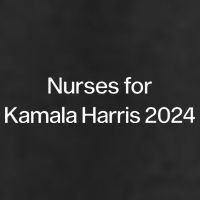 Claudetteggibs1 Nurses For Kamala Harris 2024 Golf Towel