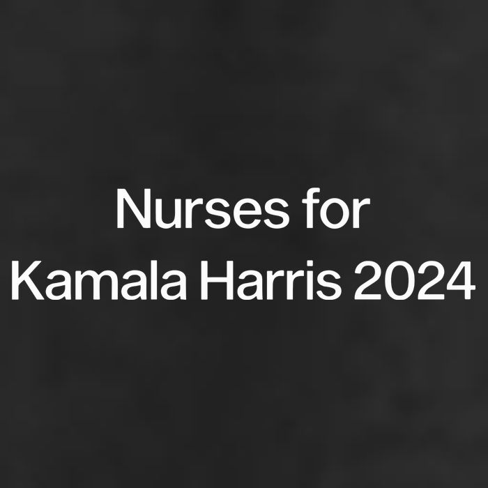 Claudetteggibs1 Nurses For Kamala Harris 2024 Golf Towel