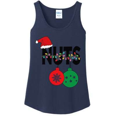 Chest Nuts Funny Matching Chestnuts Christmas Couples Nuts Ladies Essential Tank