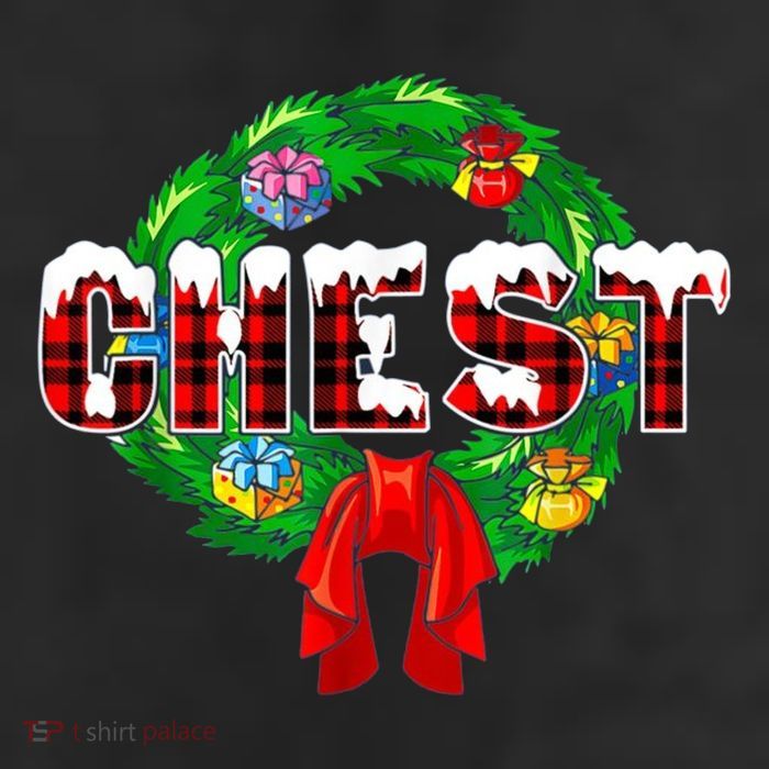 Chest Nuts Funny Matching Chestnuts Christmas Couples Nuts 7 Panel Mesh Trucker Snapback Hat