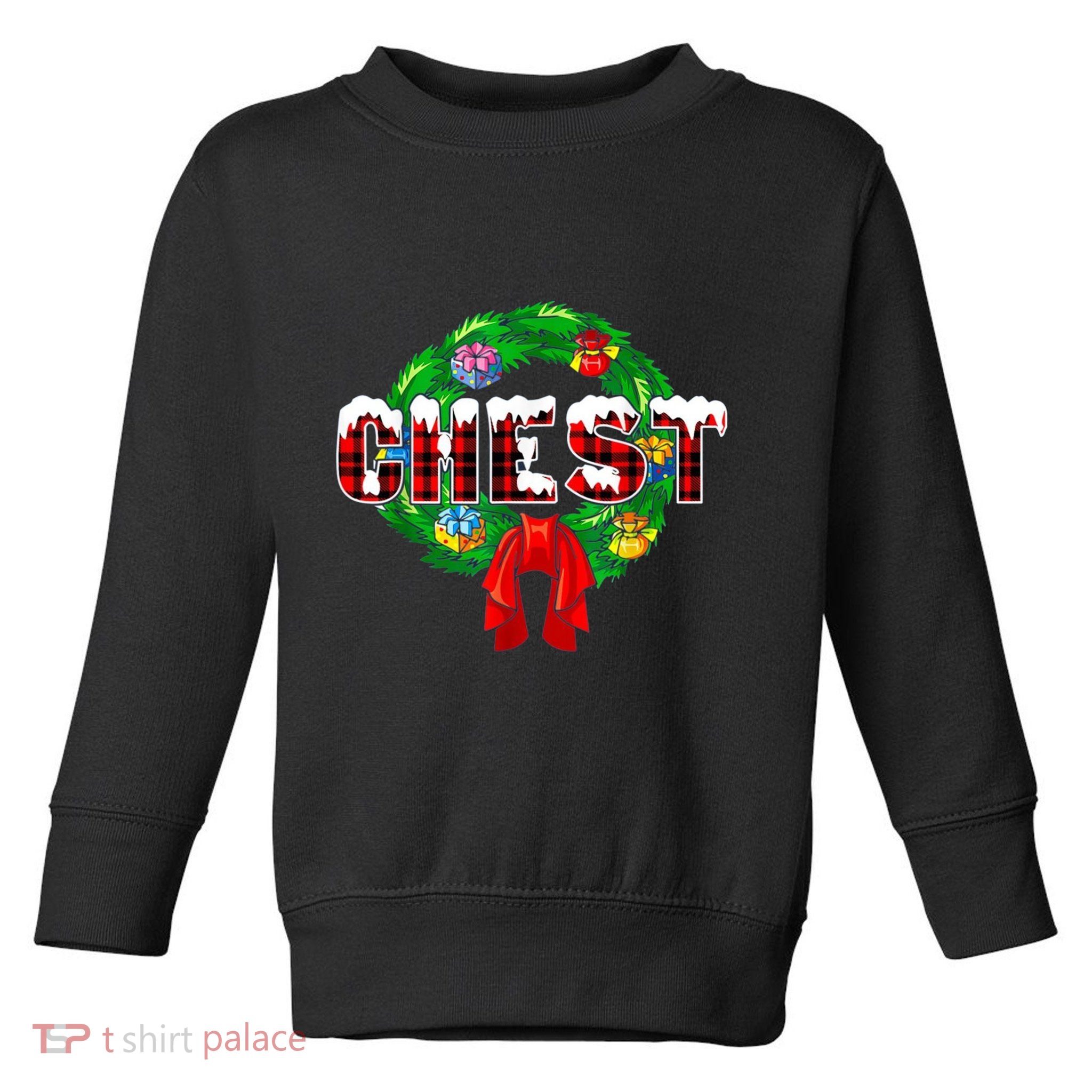 Chest Nuts Funny Matching Chestnuts Christmas Couples Nuts Toddler Sweatshirt