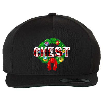 Chest Nuts Funny Matching Chestnuts Christmas Couples Nuts Wool Snapback Cap