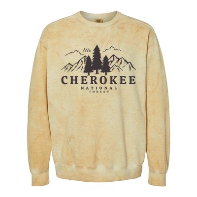 Cherokee National Forest Colorblast Crewneck Sweatshirt