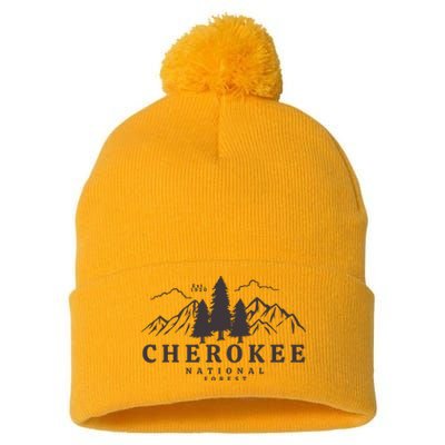 Cherokee National Forest Pom Pom 12in Knit Beanie