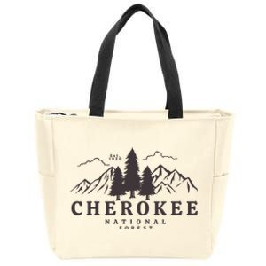 Cherokee National Forest Zip Tote Bag