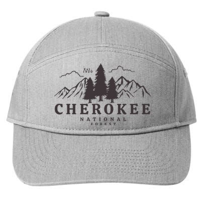 Cherokee National Forest 7-Panel Snapback Hat