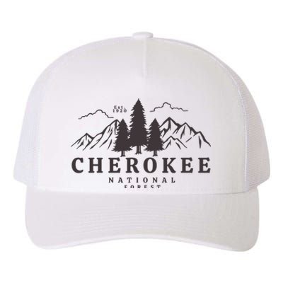 Cherokee National Forest Yupoong Adult 5-Panel Trucker Hat