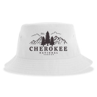 Cherokee National Forest Sustainable Bucket Hat