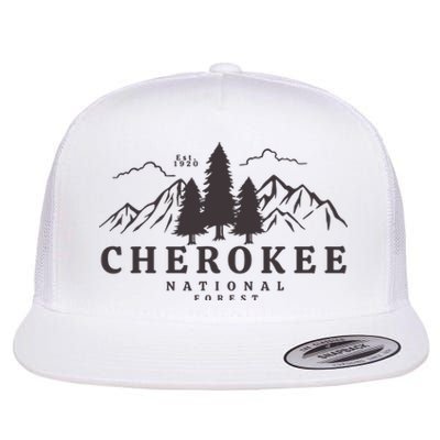 Cherokee National Forest Flat Bill Trucker Hat