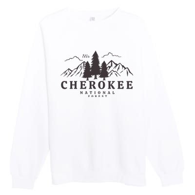 Cherokee National Forest Premium Crewneck Sweatshirt