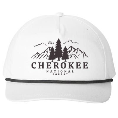 Cherokee National Forest Snapback Five-Panel Rope Hat