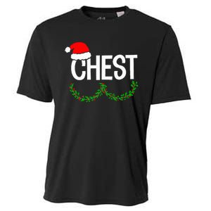 Chest Nuts Funny Christmas Chestnuts Couple Matching Outfit Cooling Performance Crew T-Shirt