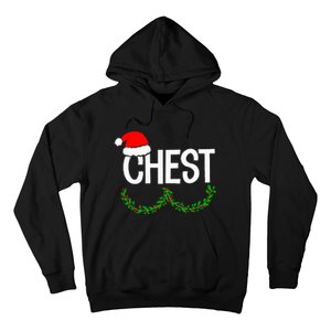 Chest Nuts Funny Christmas Chestnuts Couple Matching Outfit Hoodie